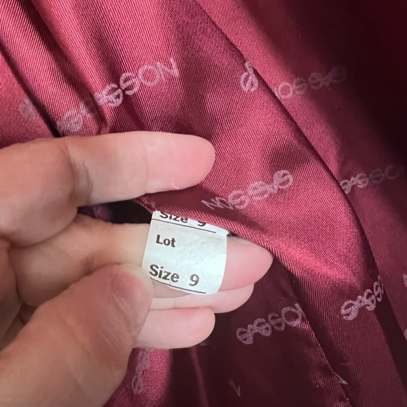 Vtg Sasson Juniors Sz 9 Full Zip Faux Fur Coat - Picture 13 of 16